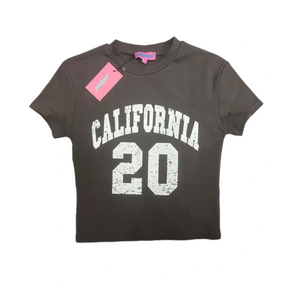 Edikted crop California T-Shirt - Picture 3 of 4
